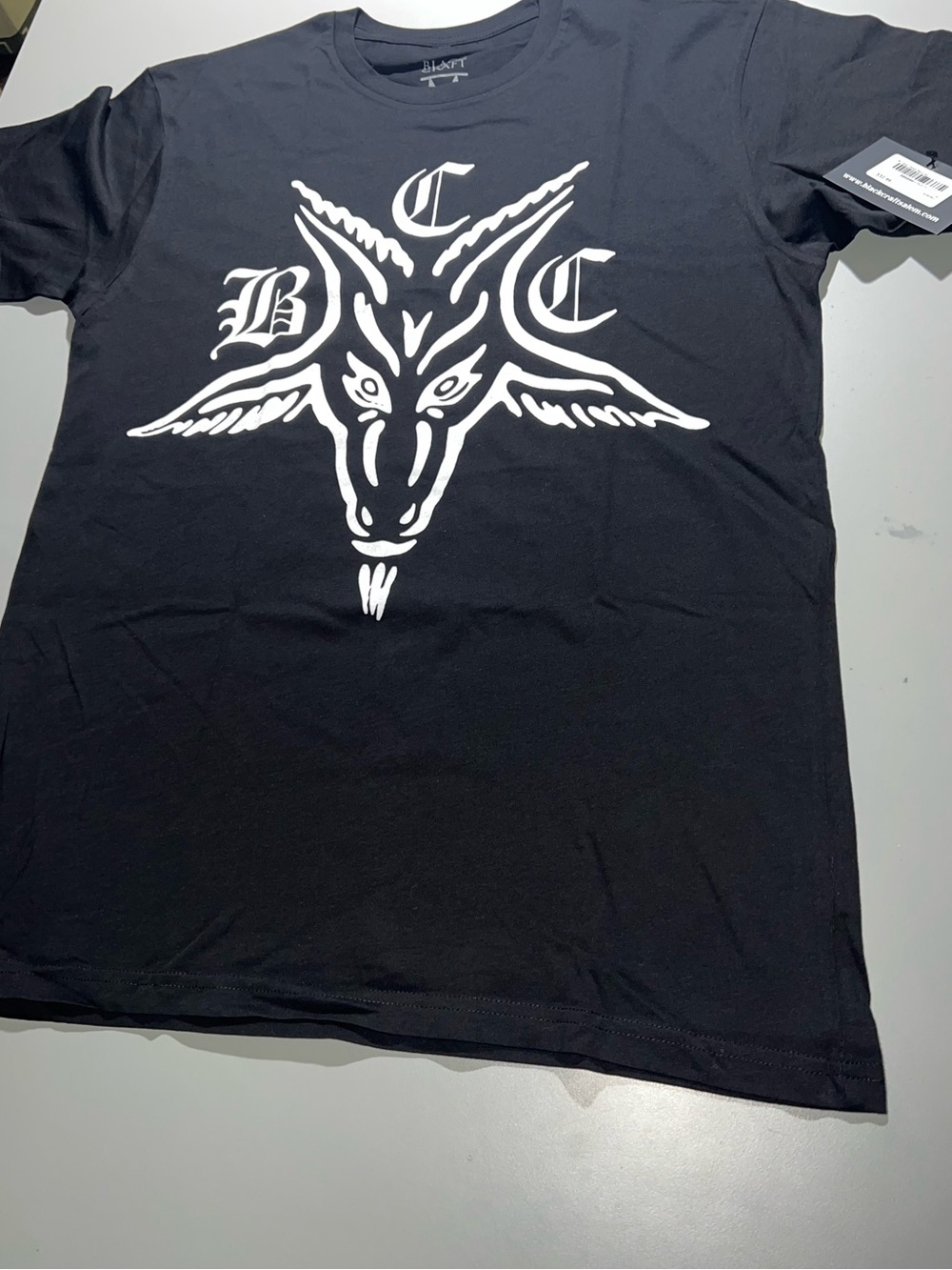 BLACKCRAFT CULT SATANIC
GOAT T SHIRT TEE NEW OFFICIAL RARE BAPHOMET GOTH PUNK